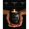 Scented Candles for Men | Wood & Vanilla Scented Candle