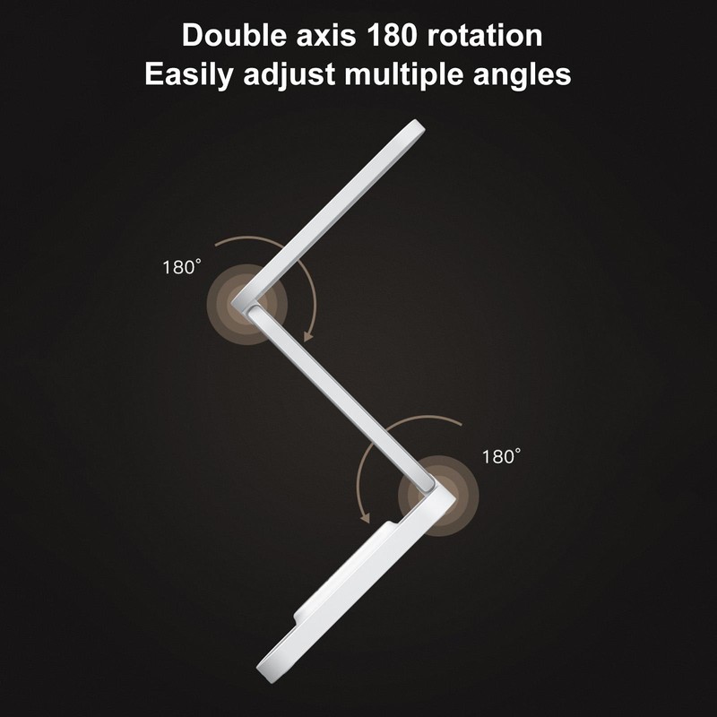 Folding LED Lamp Adjustable Dimmer Foldable Night Light Home Office