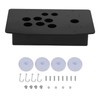 Black DIY Set Kits Acrylic Panel and Inclined Cases Replacement