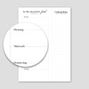 Primus Print Menu Planner with Shopping List - Food Planner