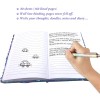 A5 Notebook Kids Journal Notebooks Sequins Diary Notebook Stationery for