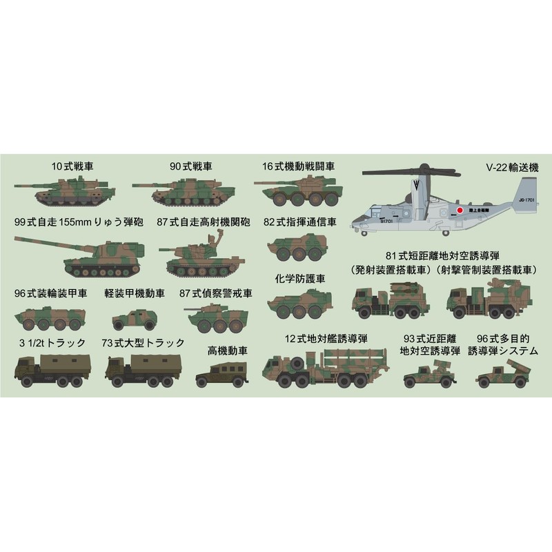 Pit Road SPS34 1/700 SPS Series Ground Self-Defense Force Fuji