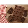 Mrs. Anderson's Baking Chocolate Mold, Non-Stick European-Grade Silicone, Triple Chocolate