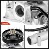A-Premium Engine Water Pump with Gasket & Pulley Compatible with