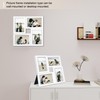 THKRLOF 4x6 Picture Frames Collage 1 Pack, 4 Opening Multi