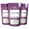 Village Naturals Therapy, Nighttime Foaming Epsom Soak, 36 Oz, Pack