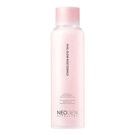 DERMALOGY by NEOGENLAB Hyal Glow Rose Essence - Hydrating Essence with 74% of Damask Rose Water Damask Rose Flower Oil & Damask Rose Extract 160ml / 5.41 oz