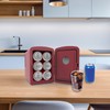 Frigidaire 9 can/6l mini personal fridge cooler Crocodile finish door-W: