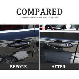 TOYCIDFG for Alfa Romeo Giulia 952 Stelvio 949 2017-2022 ABS Carbon Fiber Pattern Car Exterior Door Handle Grab Cover Trim Sticker Styling (No smart keyhole)