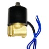 1/4" NPT Brass Electric Solenoid Valve 12V DC Normally Closed