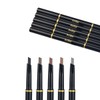 ANIFER Eyebrow Pencil Black Waterproof Smooth Natural Cruelty Free (Black