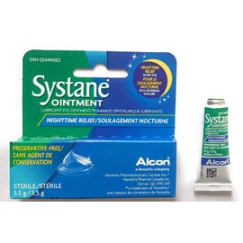Systane Lub Eye Nightime Ointment 3.5g (6 Pack) 0.12 Ounce(Packaging May Vary)