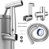 FLYTENG Handheld Bidet Sprayer Set, Stainless Steel Toilet Attachment, Complete