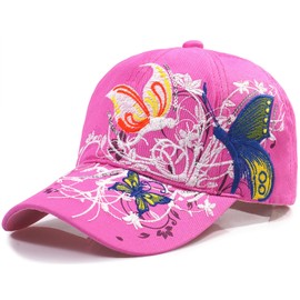 MESU Women Baseball Cap, Adjustable Breathable Embroidered Sun Hat Sport Golf Sunbonnet Outdoor Baseball Caps Pink