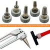 Purseter Manual PEX Pipe Expander Tool Kit with 5PCS be