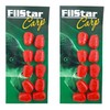 PRO FILSTAR Artificial Bait Set Corn 20 Red Pieces -