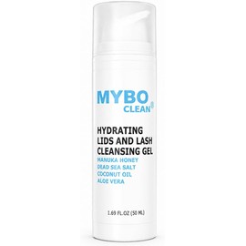 Gel Limpiador Hidratante Para Párpados Y Pestañas, Miel De Manuka Umf 16+, Aloe Vera, Aceite De Coco, Sal Del Mar Muerto, 50 Ml