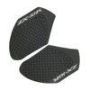 Black Gas Fuel Tank Pad Traction Side Fuel Knee Grip