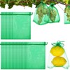 100Pcs Fruit Cover Mesh Bag Reused Polyethylene Protective Net Backyard