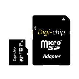 Digi-Chip Extreme Speed 256GB Micro-SD Memory Card UHS-3 Class 10 For Motorola G6, G6 Play, G6 Plus, Motorola P30, Moto E5, E5 Play, Moto Z3, Z3 Play, Motorola One, One Power Phones and Smartphones