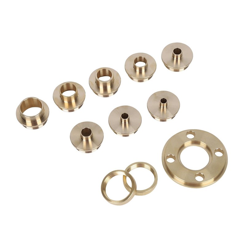 KATSU 105435 Template Router Guides Kit with Lock Nut Adapter,