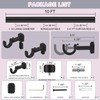 Lwiiom Heavy Duty Curtain Rods,1 1/4" Large Diameter Premium Nonadjustable