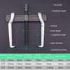 2 Jaw Puller, Adjustable Bearing Puller Bearing Gear Puller for