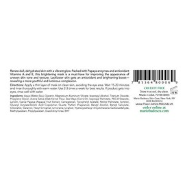 Mario Badescu Mascarilla revitalizante enzimática - Impregnada con enzima frutal nutritiva - Mascarilla facial hidratante para piel radiante, hidratada y cutis revitalizada - Ideal para piel mixta o seca
