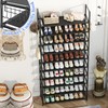 Simple Trending Tall Shoe Rack Storage Holds 40 Pairs, 10