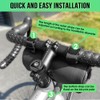 WOTOW Bike Handlebar Bag Waterproof - Bicycle Handlebar Bag with