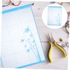 IWOWHERO 1Pc Cutting Mat Durable PVC Cutting Board for Arts
