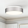 AUTELO 12" Flush Mount Ceiling Light Fixture, Frosted Glass Shade