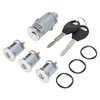 PARSKILO No.5003843AB/5003843AA Ignition Lock Cylinder and Door Lock for Jeep
