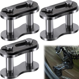 PAGOW 3pcs #40 Roller Chain Connecting Links, Master Connector Link, Heavy Duty Manganese Steel (3pcs #40