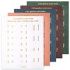 DC,CLISENCE 180pcs Monthly Tabs, Self-Adhesive Index Tabs for Planner, Colorful