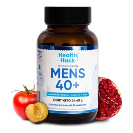 Suplemento Avanzado Próst Fórmula Natural Semilla Calabaza Ciruelo Africano Granada Licopeno Zinc Vitamina