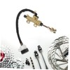 iplusmile Motorcycle Rear Brake Hydraulic Pump Brake Master Cylinder for
