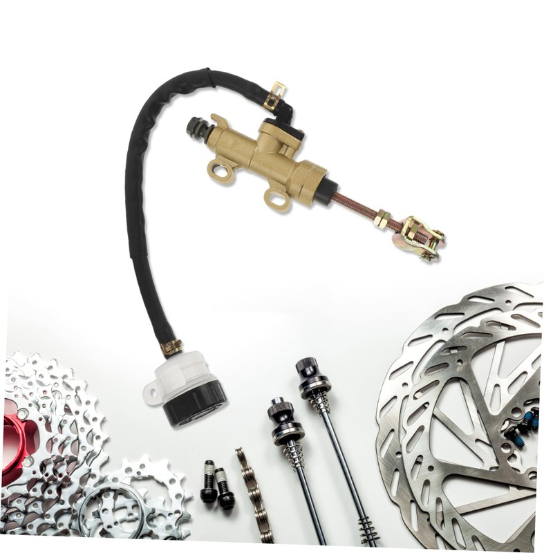 iplusmile Motorcycle Rear Brake Hydraulic Pump Brake Master Cylinder for