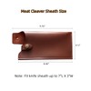 Senvitate Knife Sheath, Meat Cleaver Sheath, Universal Kitchen Butcher Knife