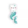 Real Sticky Cat Mermaid Sticker Kitty Kitten Swim Laptop Cup
