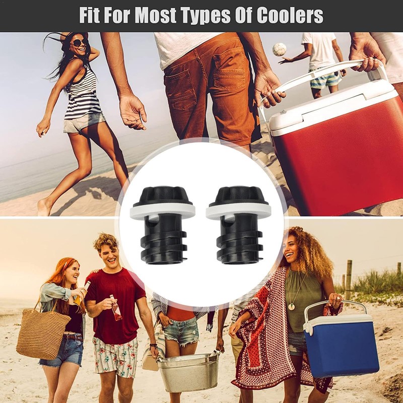 Plug with T-Shape Pull Buckle | Leak-Proof Cooler Accessories, Small