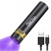ALONEFIRE SV57 3W Small UV Flashlight 365nm Type C USB