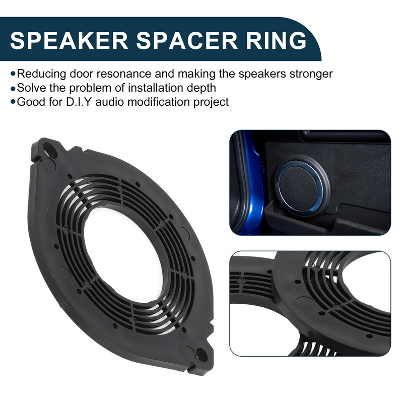 TUCKBOLD Speaker Spacer Ring Midrange Speaker Spacer Adapter for Honda
