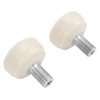 Roller Skate Toe Stops Rubber Lightweight Wearable Replacement Toe Stoppers