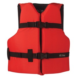 Kent Deluxe Life Vest Youth Red/Navy 50-90Lbs 33520-131