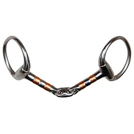 Harry's Horse Eggbutt Snaffle with Copper Rollers 13 mm, 12,5 cm