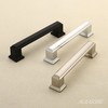 Alzassbg 10 Pack Brushed Satin Nickel Cabinet Pulls, 3 Inch(76mm)