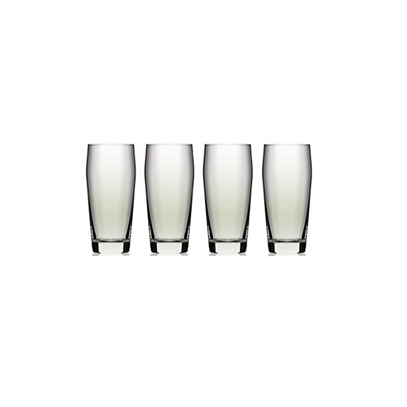 North Mountain Supply Green Amsterdam Beer Glasses - Made from
