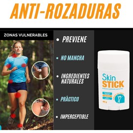 Protector de Rozaduras para todo el Cuerpo - Antirozaduras para Piernas, Muslos, Entrepierna, Pezones, Pies, y fricción general - Body Anti Chafe 100% Natural