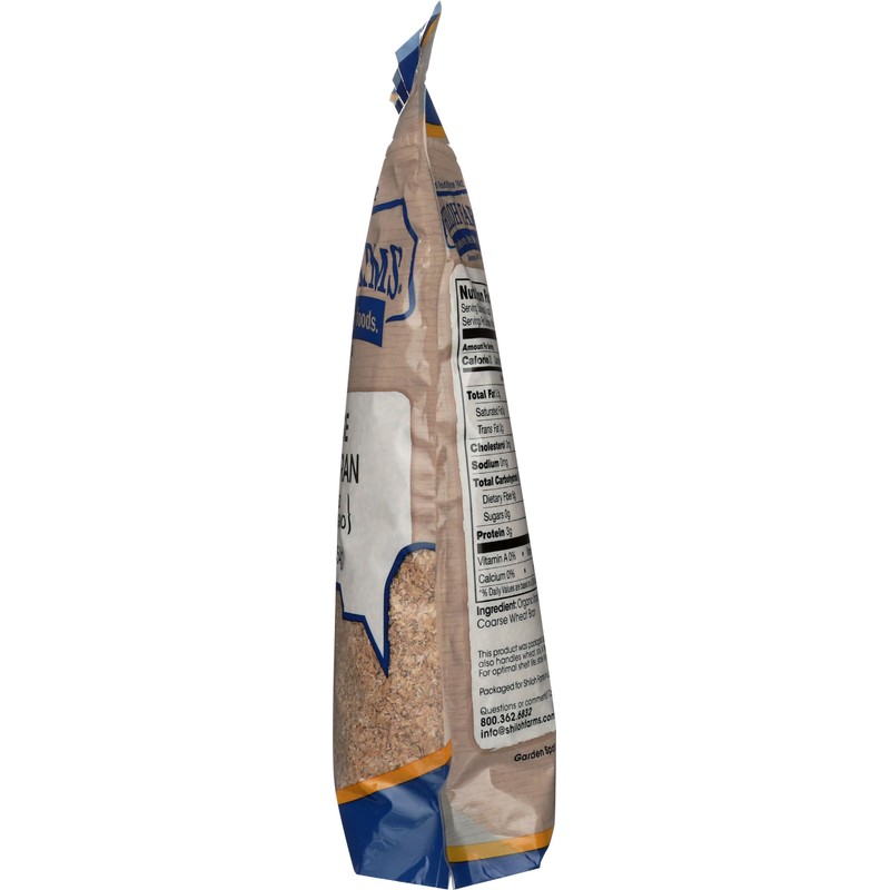 Shiloh Farms, Bran Coarse Organic, 16 Ounce